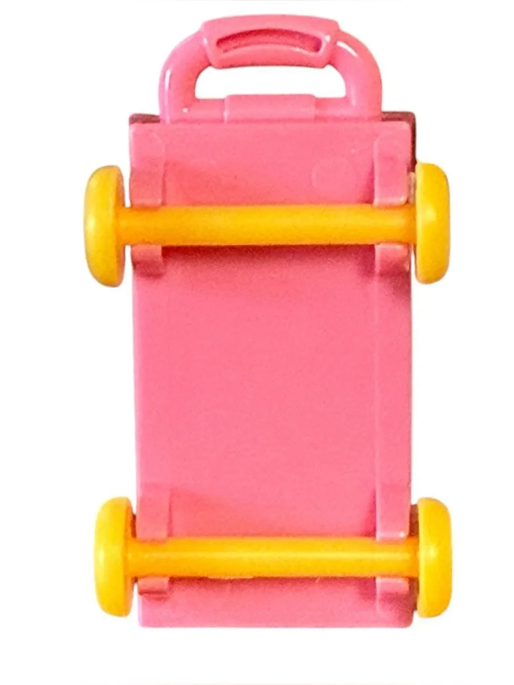 Hasbro Littlest Pet Shop pink Accessory Wagon with Yellow Wheels
